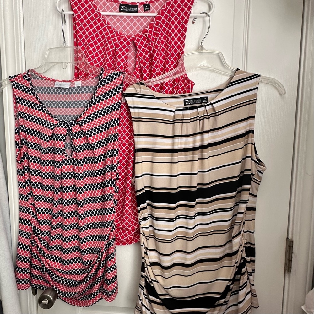 New York & Company / 7th Avenue by NYC Business Casual Dressy Tops (Set of 3)